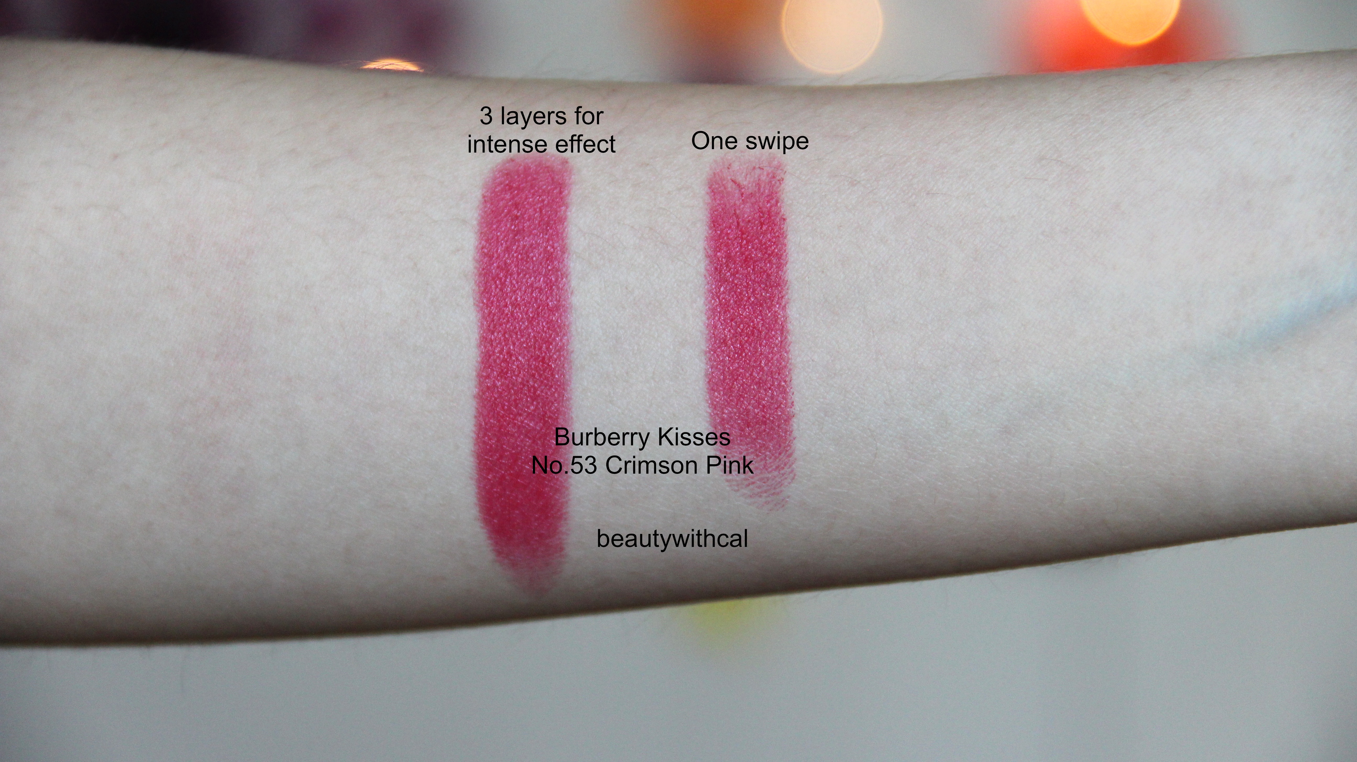 burberry crimson pink lipstick