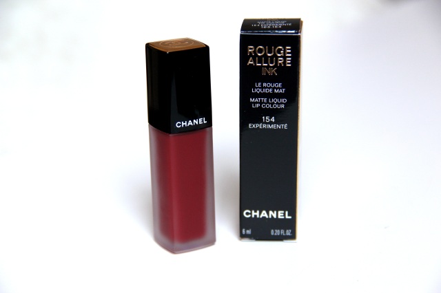 Review + Swatches: CHANEL ROUGE ALLURE INK in 154 Experimente