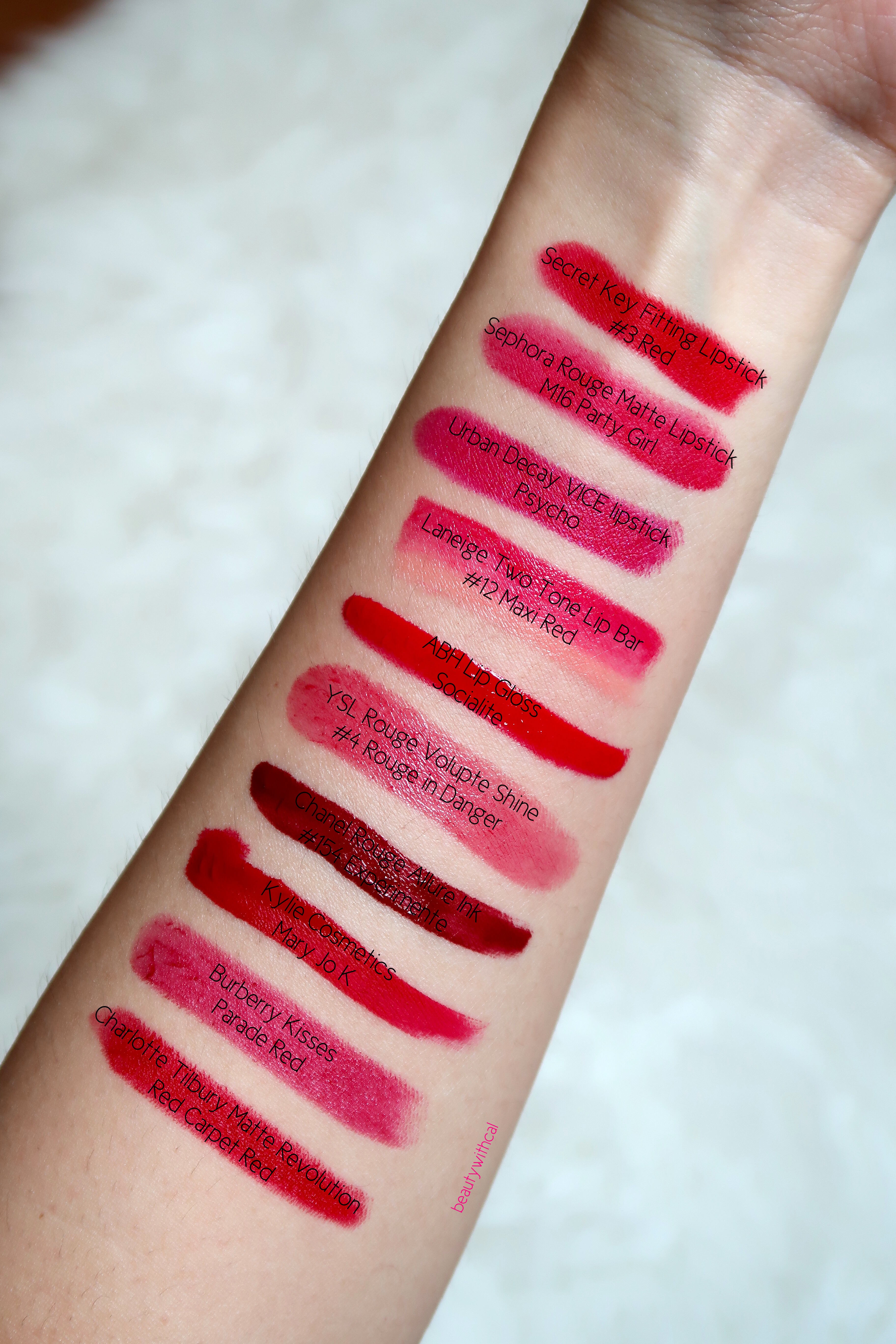 burberry parade red lipstick